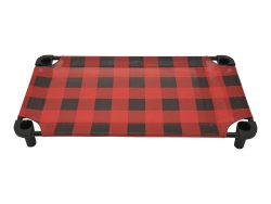 Red Flannel printed Seasonal Cot (includes free accessories!) ON SALE!!