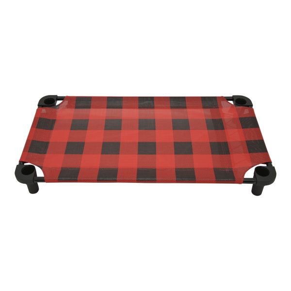Red Flannel printed Seasonal Cot (includes free accessories!) ON SALE!!