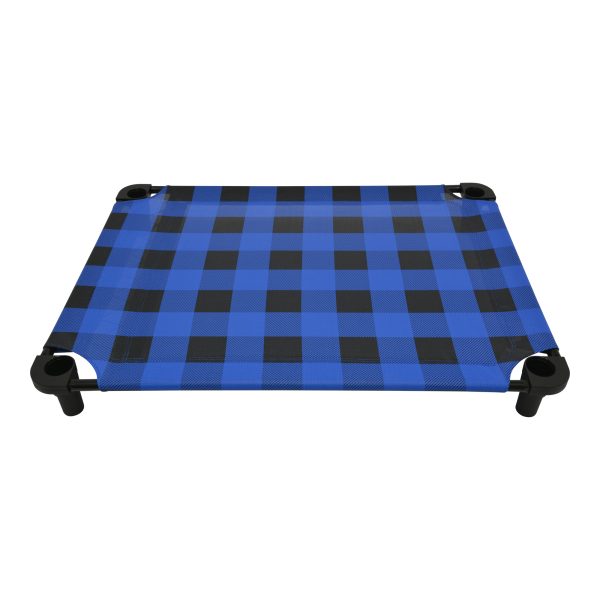 Blue Flannel printed Seasonal Cot (includes free accessories!) ON SALE!!