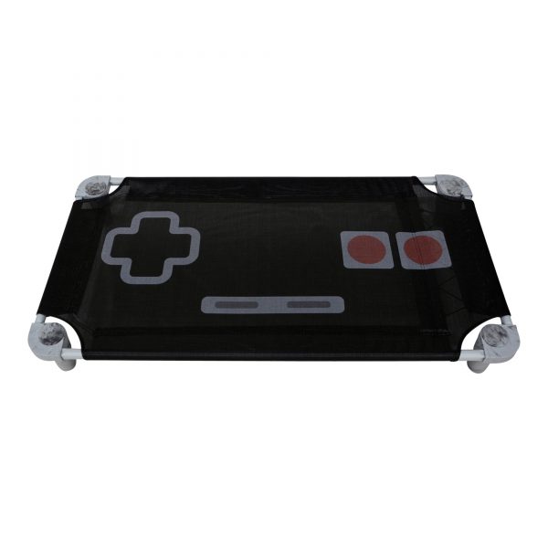 retro gaming printed cot