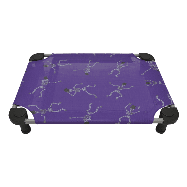 Dancing Skeletons printed Purple-Seasonal Cot (includes free accessories!) ON SALE!!