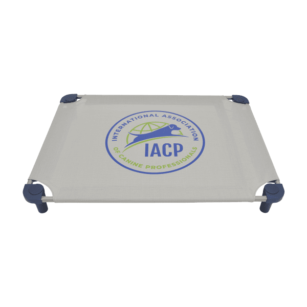 IACP Logo 40" x 30" Cot, Gray w/FREE Accessories! (Quick Ship!)