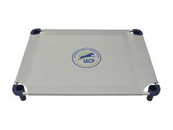 IACP Logo 40" x 30" Cot, Gray w/FREE Accessories! (Quick Ship!)