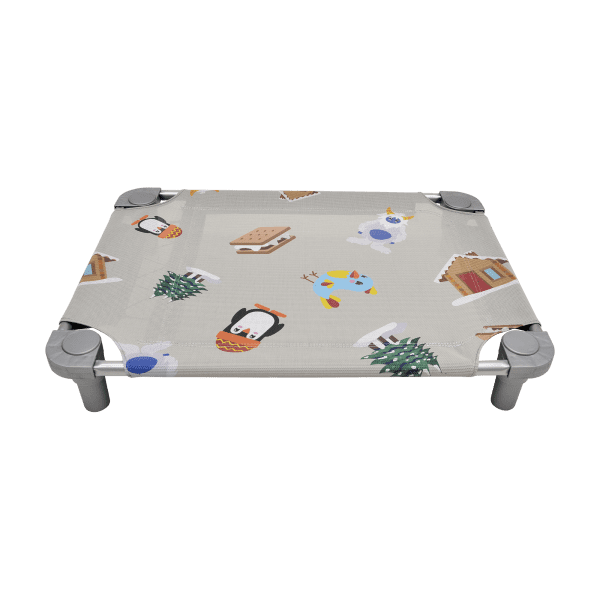 Winter Wonder Seasonal Cot-Gray (includes free accessories!)