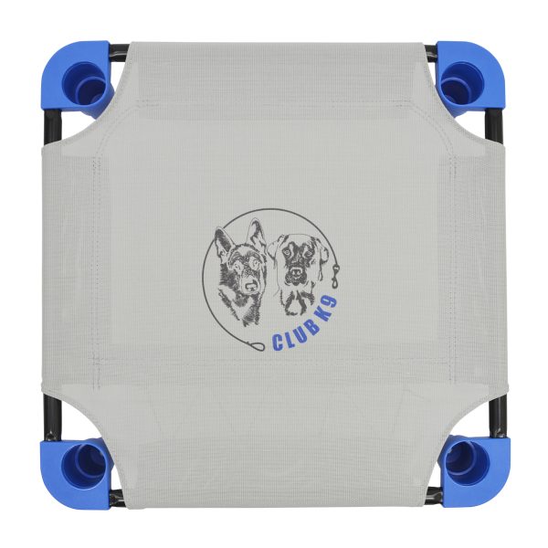 Club K9 Las Vegas (NV) branded cot: * * * * Black & Blue logo * * * *