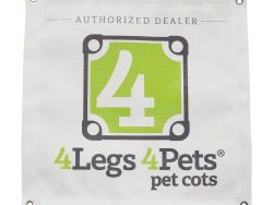 4Legs4Pets Hanging Banner - Small Square 18" x 18"