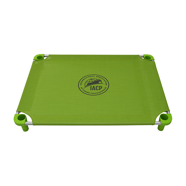 IACP Logo 40" x 30" Cot, Monster Green w/FREE Accessories! (Quick Ship!)
