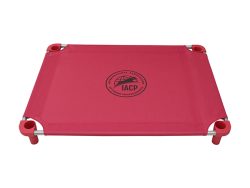 IACP Logo 40" x 30" Cot, Hibiscus Pink w/FREE Accessories! (Quick Ship!)