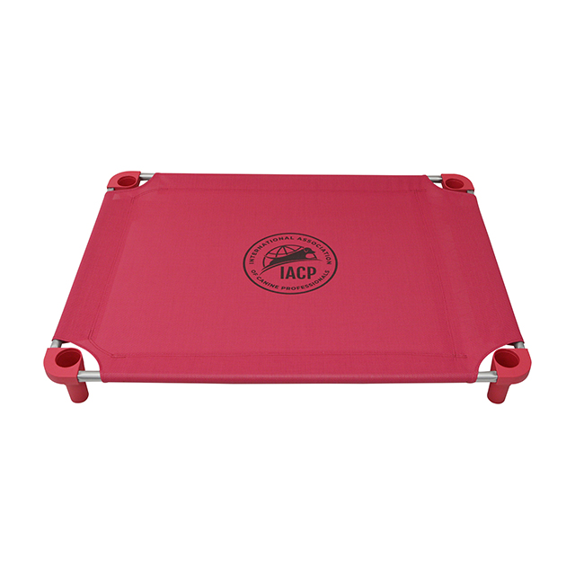 IACP Logo 40" x 30" Cot, Hibiscus Pink w/FREE Accessories! (Quick Ship!)