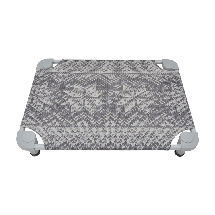 Sweater Print Cot in Gray